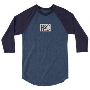 NBC TAG LOGO - Men's Baseball Shirt
